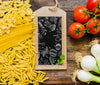 Slate Mockup With Pasta And Vegetables Concept Psd