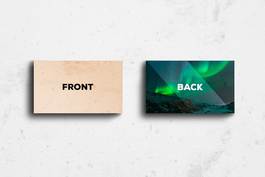 Sleek Business Card Psd Mockup