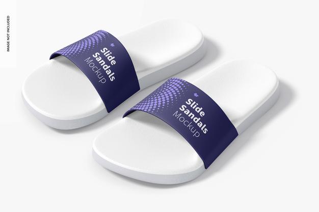 Slide Sandals Mockup Psd