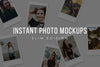 Slim Instant Photo Collage Mockups