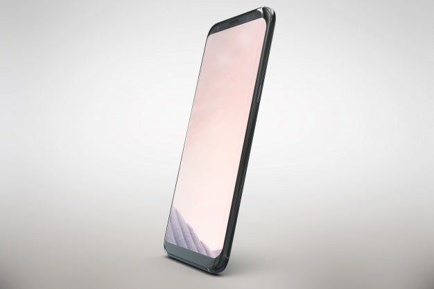 Slim Smartphone Mock Up Psd