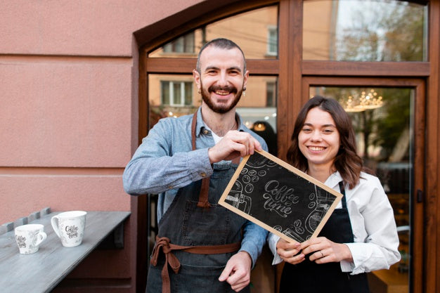 Smal Business Concept Mock-Up Psd