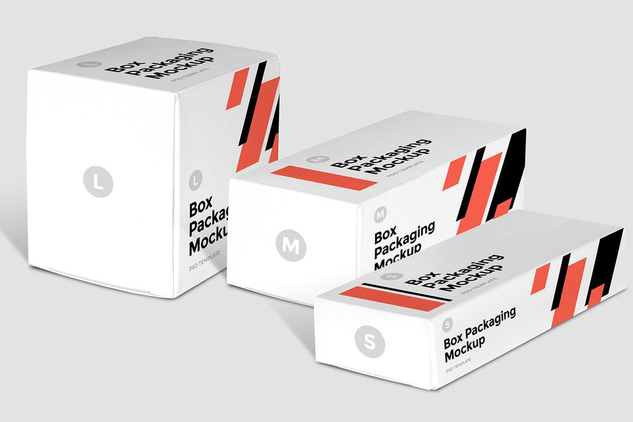 Small Box Packaging Mockup