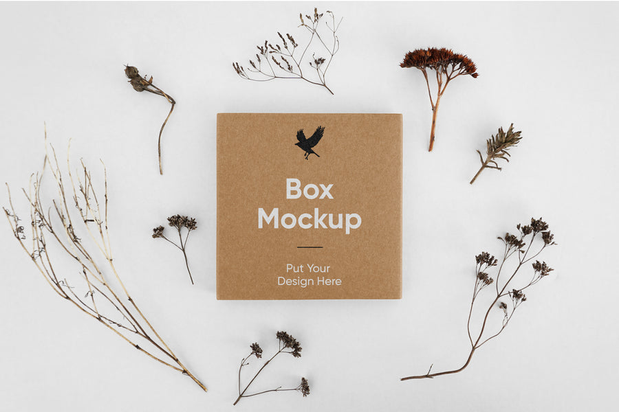 Small Box Psd Mockup
