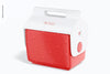 Small Cooler Mockup, Right View Psd