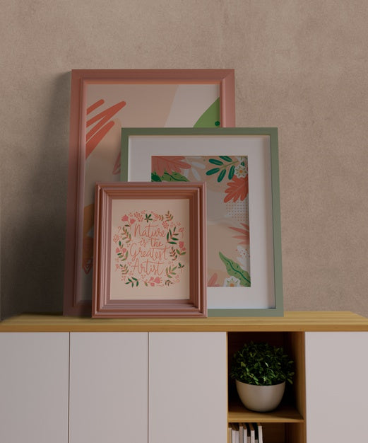 Small Minimalist Frames Mock-Up Psd