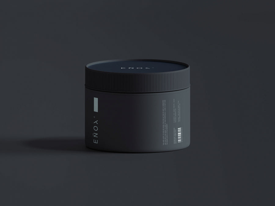 Small Plastic Jar Mockup