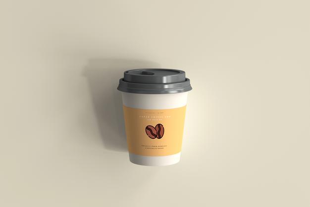 Small Size Paper Coffee Cup Mockup Psd