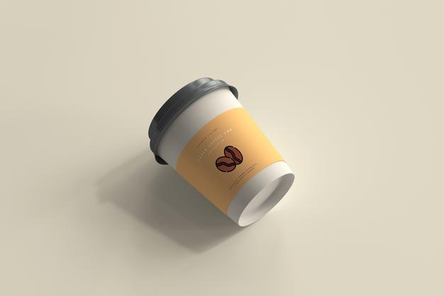 Small Size Paper Coffee Cup Mockup Psd