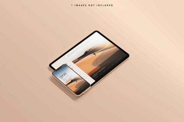 Smart Phone And Tablet Mockup Psd