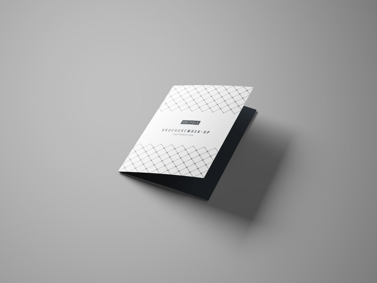 Smart Tri-Fold Brochure Mockup