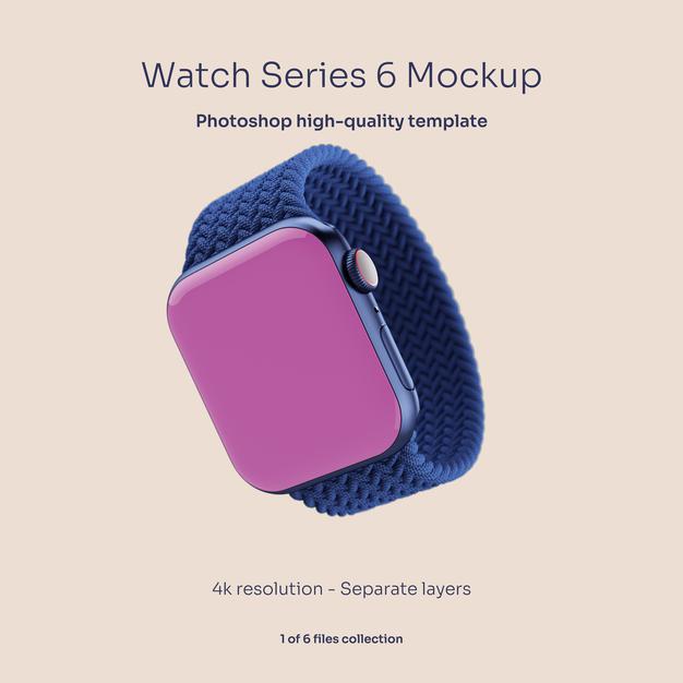 Smart Watch Mockup Psd