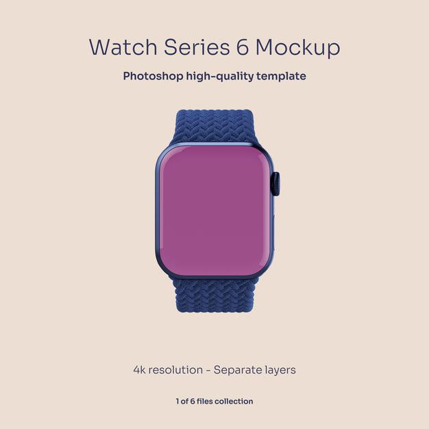 Smart Watch Mockup Psd