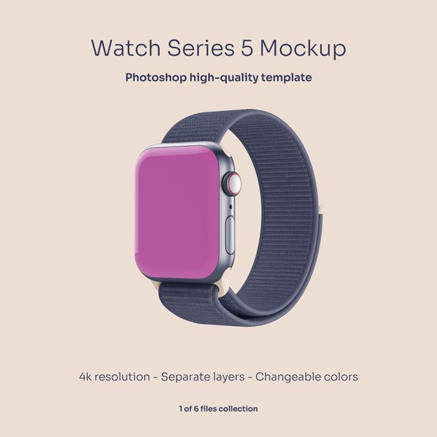 Smart Watch Mockup Psd