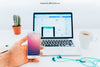 Smartphone And Laptop Mockup With Cactus Psd