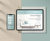 Smartphone And Tablet Mock-Up Composition Psd