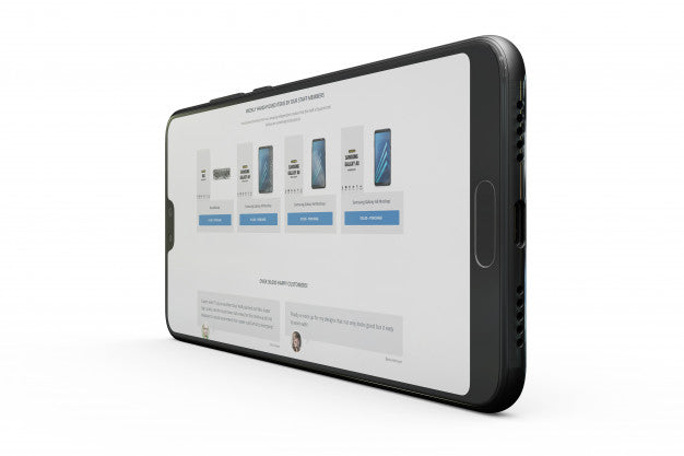 Smartphone Display Mockup Psd