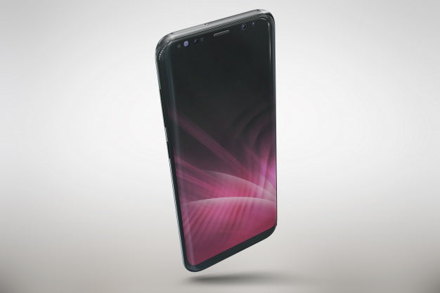 Smartphone Falling Mock Up Psd