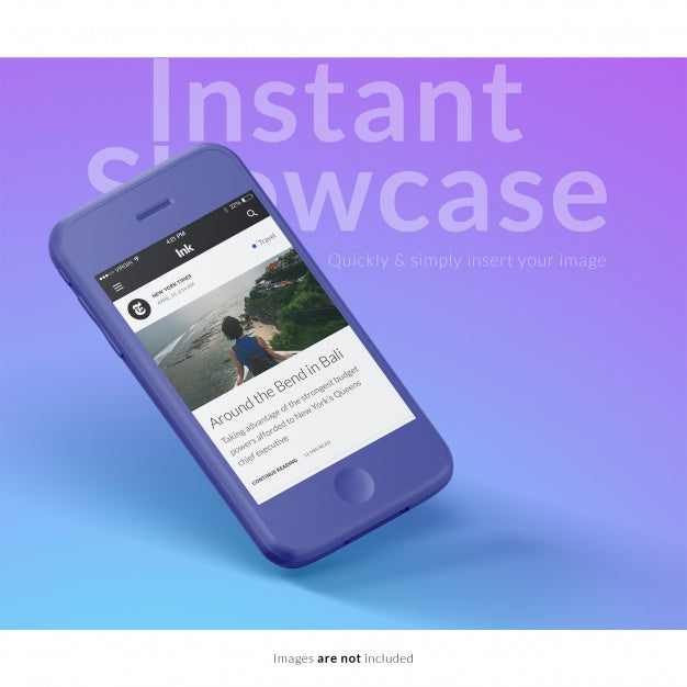 Smartphone Mock Up Design Psd