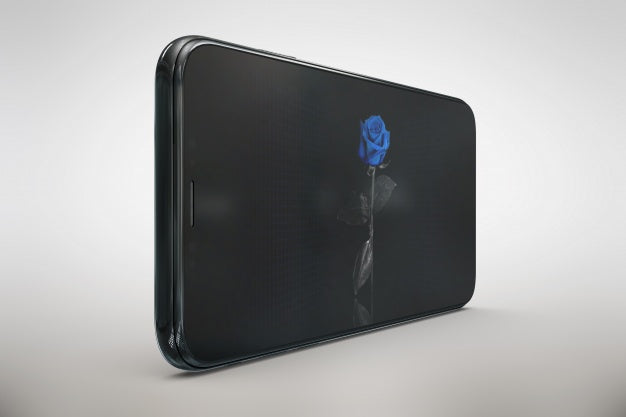 Smartphone Mock Up Horizontal View Psd