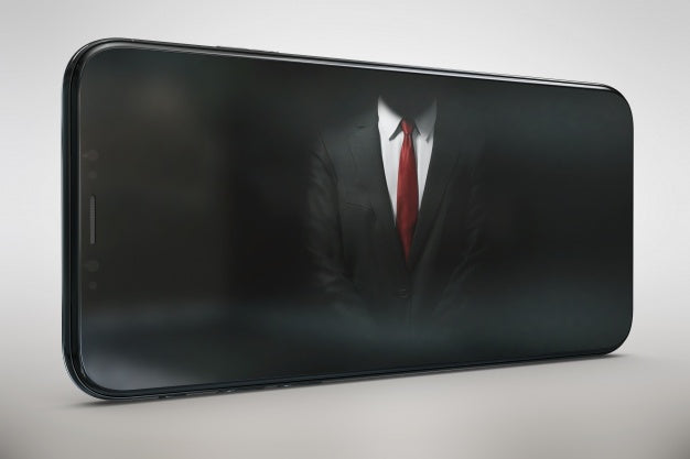 Smartphone Mock Up Horizontal View Psd