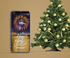 Smartphone Mock-Up With Christmas Tree Psd