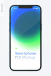 Smartphone Mockup, Front View Psd