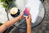 Smartphone Mockup On Table With Cappuchino Psd