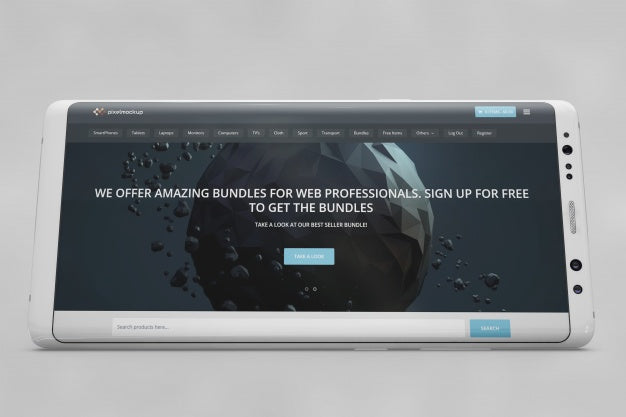 Smartphone Mockup Psd