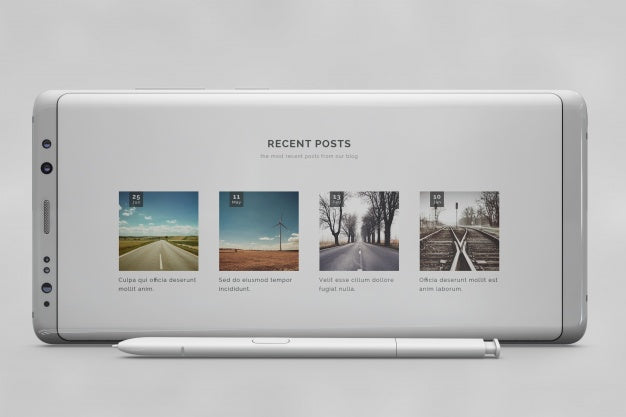 Smartphone Mockup Psd