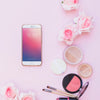 Smartphone Mockup With Beauty Concept Psd