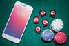 Smartphone Mockup With Casino Concept Psd