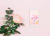 Smartphone Mockup With Spring Concept Psd