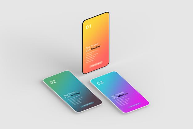 Smartphone Screen Mockup Psd