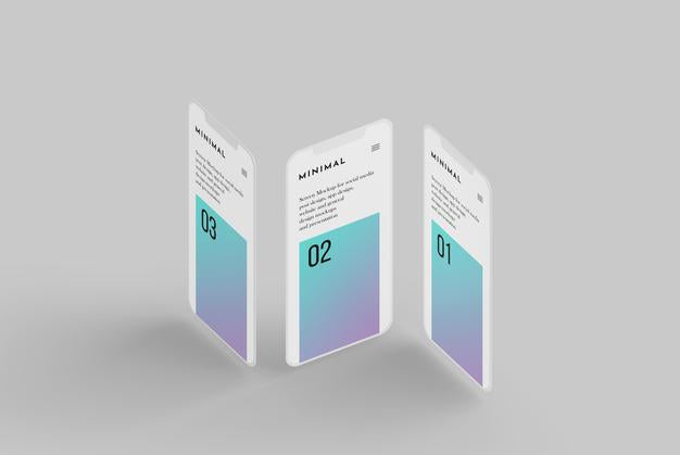 Smartphone Screen Mockup Psd