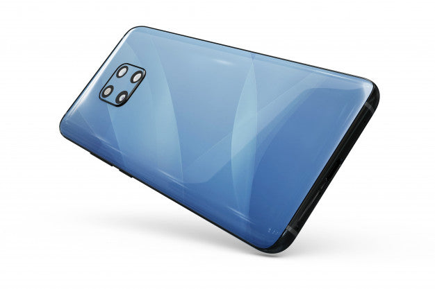 Smartphone Skin Mock-Up Isolated Psd