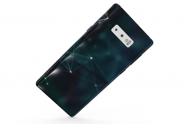 Smartphone Skin Mock-Up Isolated Psd