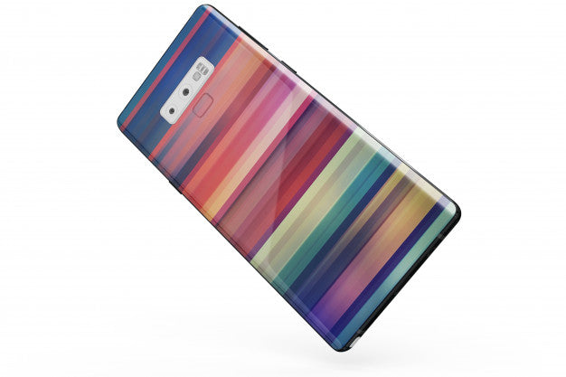 Smartphone Skin Mock-Up Isolated Psd