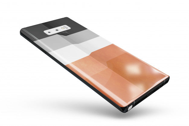 Smartphone Skin Mock-Up Isolated Psd