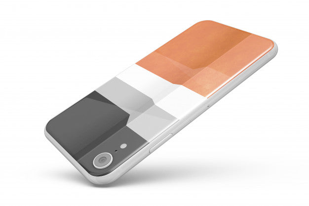 Smartphone Skin Mock-Up Isolated Psd