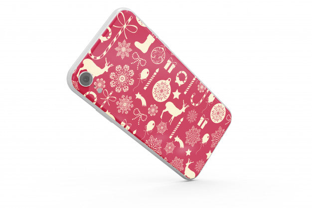 Smartphone Skin Mock-Up Isolated Psd