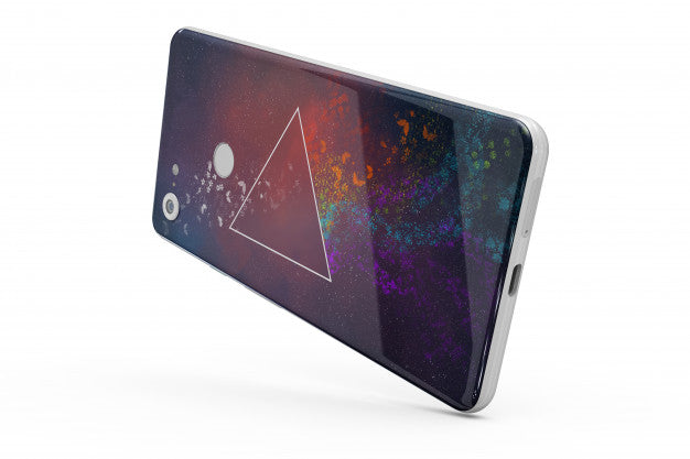 Smartphone Skin Mock-Up Isolated Psd