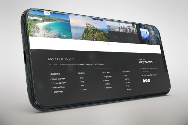 Smartphone With Big Screen Mock Up Psd