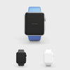 Smartwatch Mock Up With Blue Watchstrap Psd