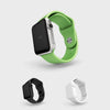Smartwatch Mock Up With Green Watchstrap Psd