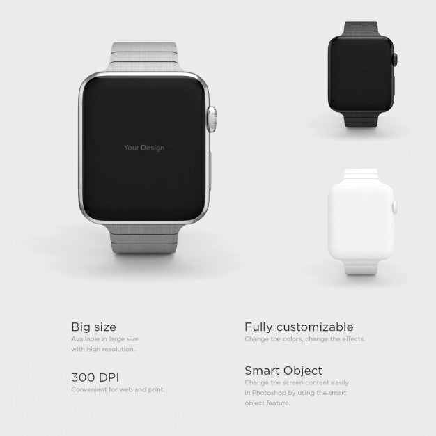 Smartwatch Presentation Psd