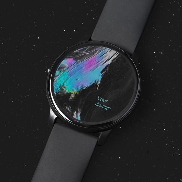 Smartwatch Screen Mockup Digital Device Psd