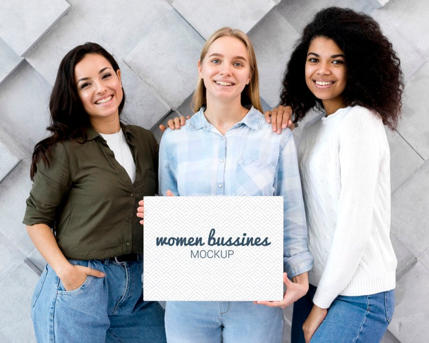 Smiley Business Womens Psd