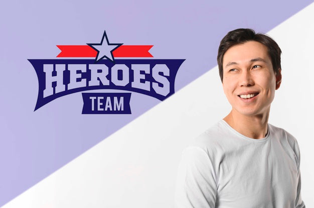 Smiley Man Mock-Up Psd