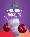 Smoothies Mock-Ups With Fruits Psd